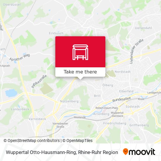 Wuppertal Otto-Hausmann-Ring map