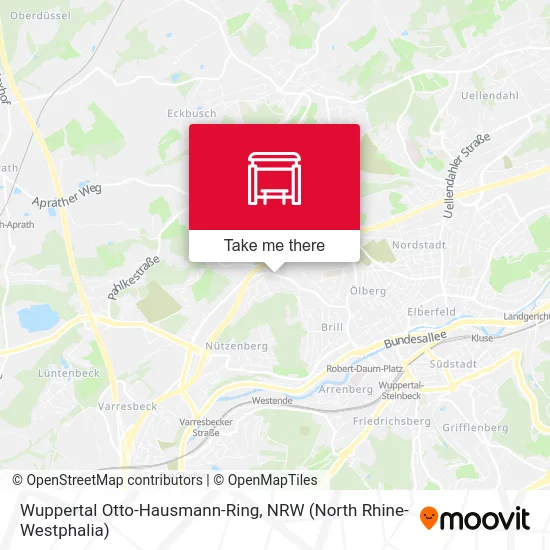 Wuppertal Otto-Hausmann-Ring map