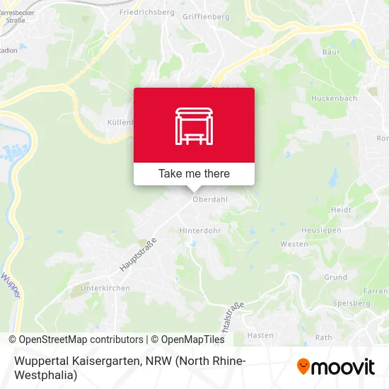 Wuppertal Kaisergarten map