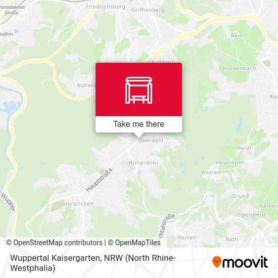 Wuppertal Kaisergarten map