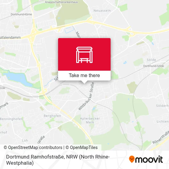 Dortmund Ramhofstraße map