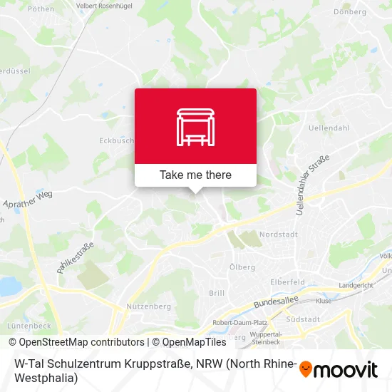W-Tal Schulzentrum Kruppstraße map