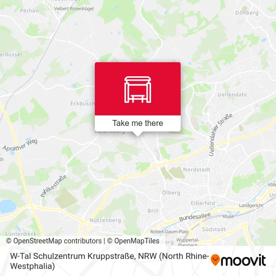 W-Tal Schulzentrum Kruppstraße map