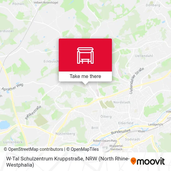 W-Tal Schulzentrum Kruppstraße map