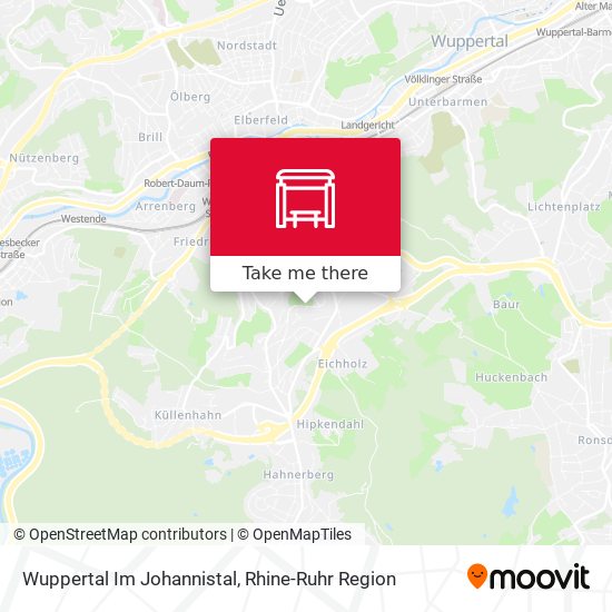 Wuppertal Im Johannistal map