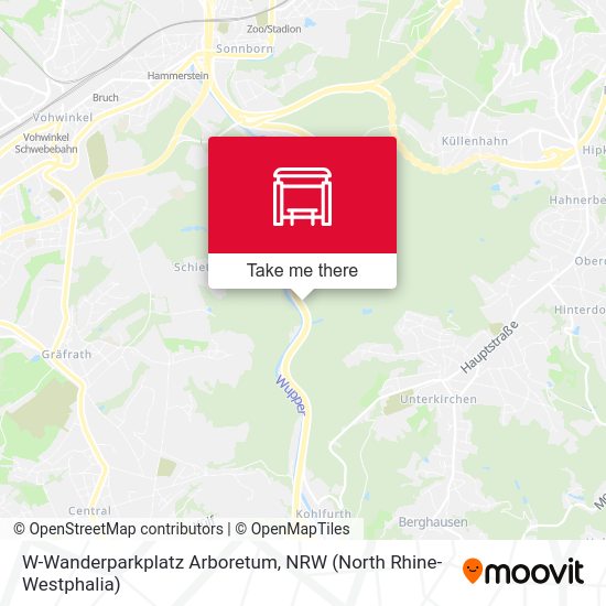 W-Wanderparkplatz Arboretum map