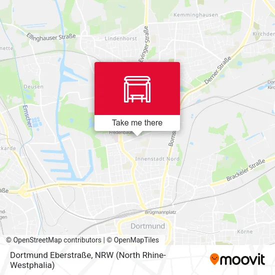 Карта Dortmund Eberstraße