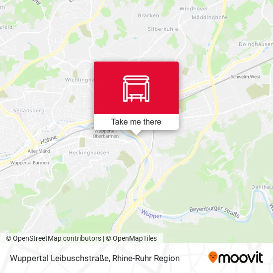 Карта Wuppertal Leibuschstraße