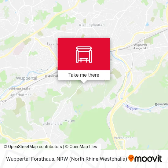 Wuppertal Forsthaus map