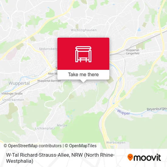 Карта W-Tal Richard-Strauss-Allee