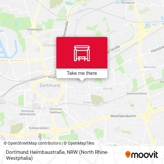 Карта Dortmund Heimbaustraße
