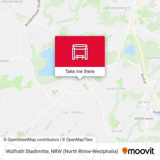 Карта Wülfrath Stadtmitte