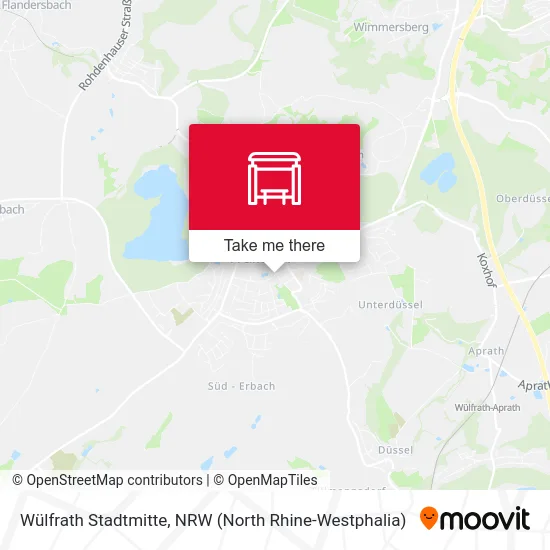 Карта Wülfrath Stadtmitte