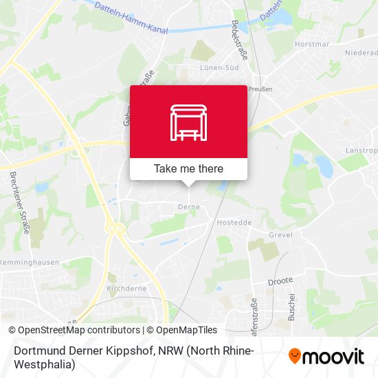 Dortmund Derner Kippshof map