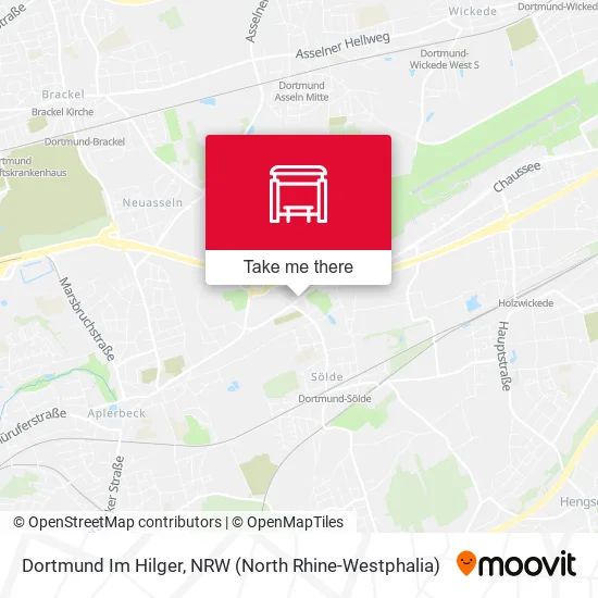 Карта Dortmund Im Hilger