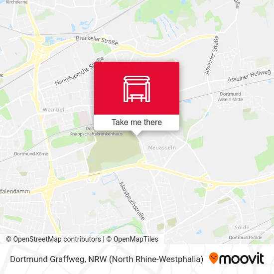 Карта Dortmund Graffweg