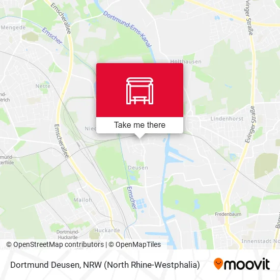 Карта Dortmund Deusen