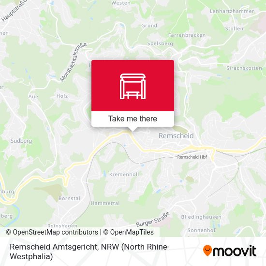 Карта Remscheid Amtsgericht
