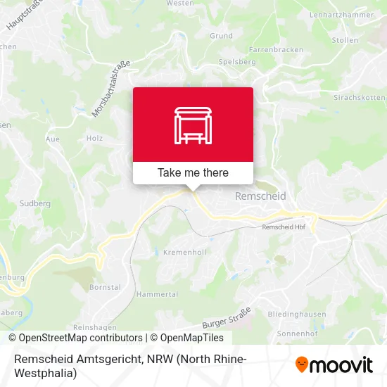 Карта Remscheid Amtsgericht