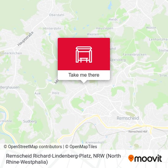Remscheid Richard-Lindenberg-Platz map