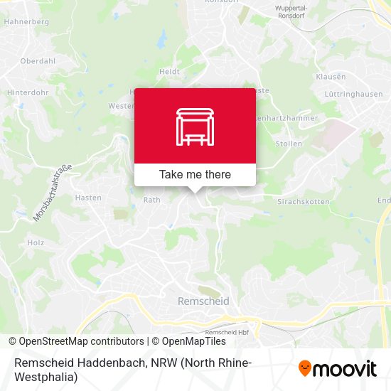 Карта Remscheid Haddenbach