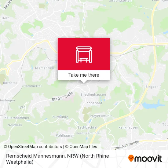 Карта Remscheid Mannesmann
