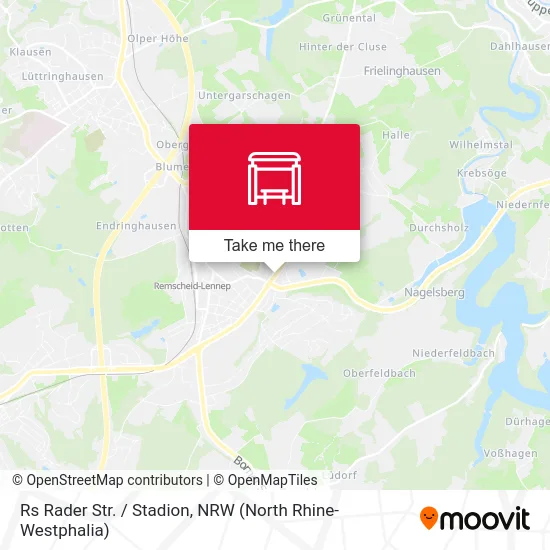 Карта Rs Rader Str. / Stadion