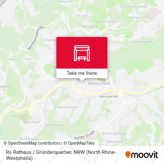 Карта Rs Rathaus / Gründerquartier