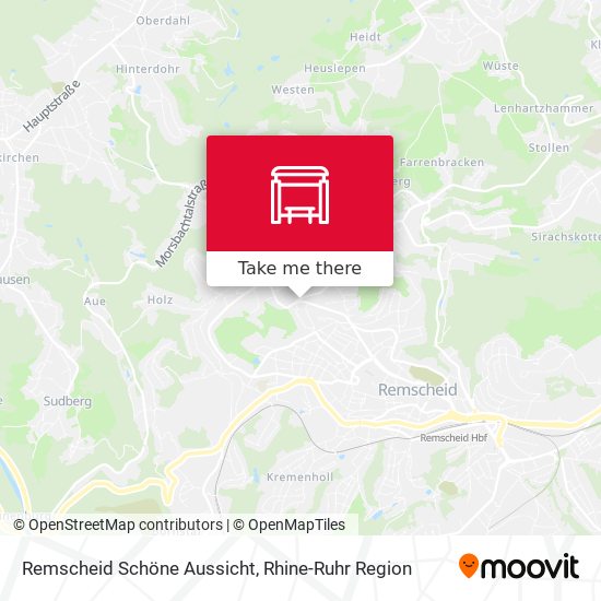 Remscheid Schöne Aussicht map