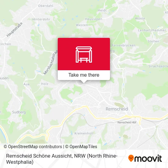Карта Remscheid Schöne Aussicht