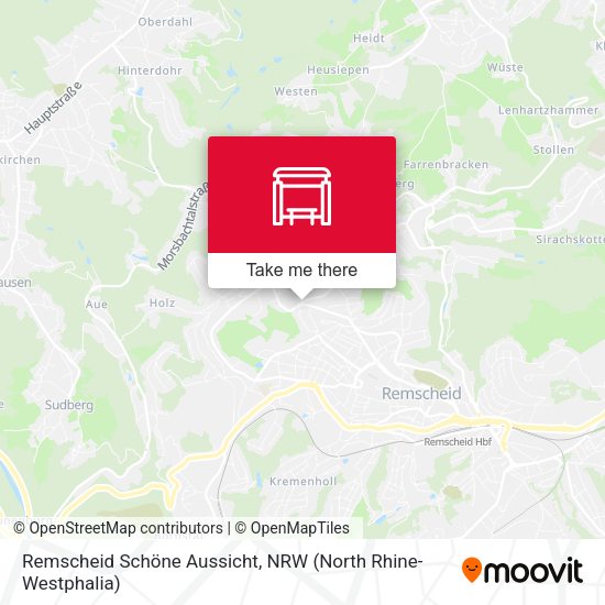 Карта Remscheid Schöne Aussicht