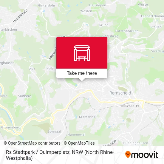 Rs Stadtpark / Quimperplatz map