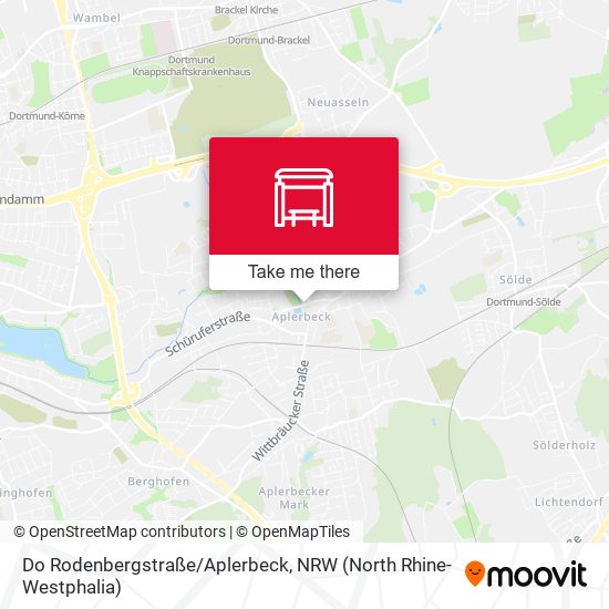 Карта Do Rodenbergstraße/Aplerbeck