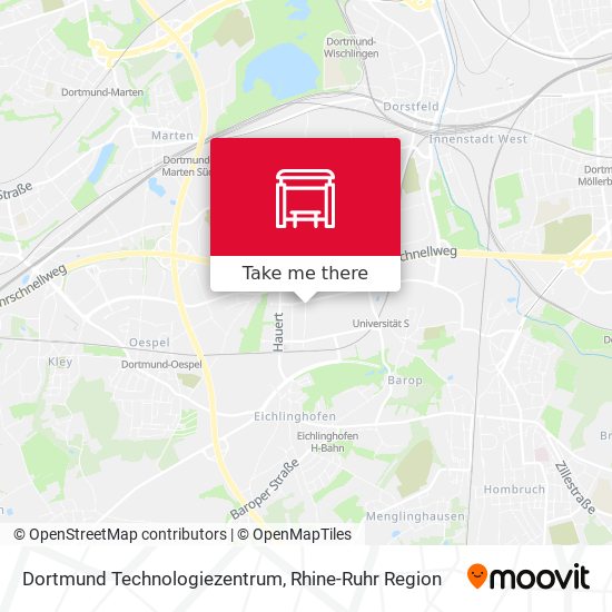 Dortmund Technologiezentrum map