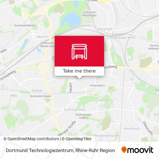 Dortmund Technologiezentrum map