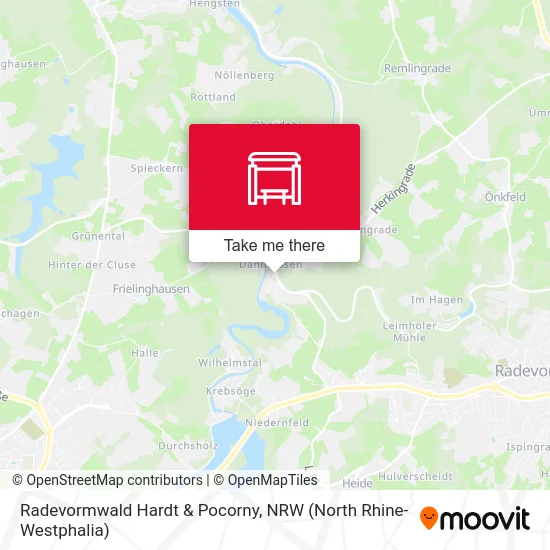 Карта Radevormwald Hardt & Pocorny