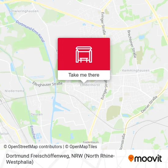 Dortmund Freischöffenweg map