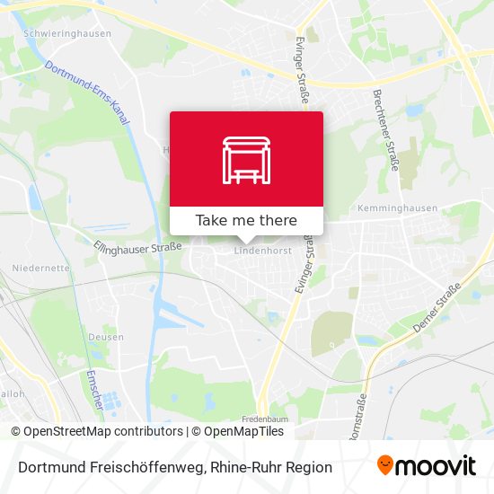 Dortmund Freischöffenweg map
