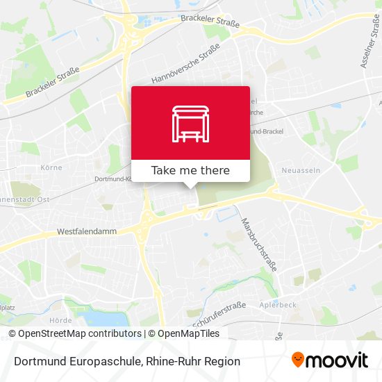 Dortmund Europaschule map