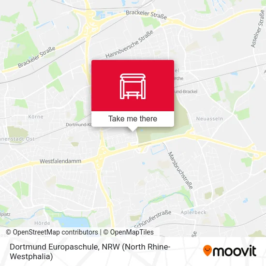 Карта Dortmund Europaschule