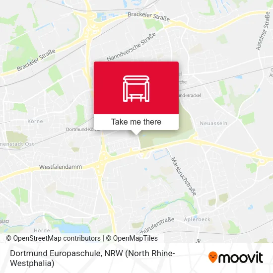 Dortmund Europaschule map