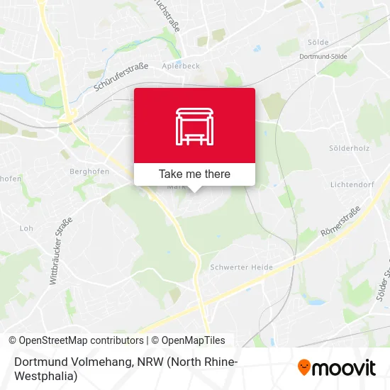 Карта Dortmund Volmehang