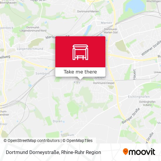Dortmund Dorneystraße map