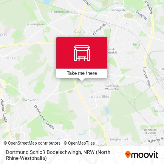 Карта Dortmund Schloß Bodelschwingh