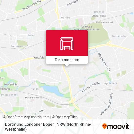 Карта Dortmund Londoner Bogen