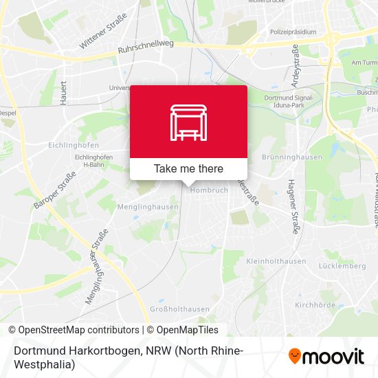 Карта Dortmund Harkortbogen