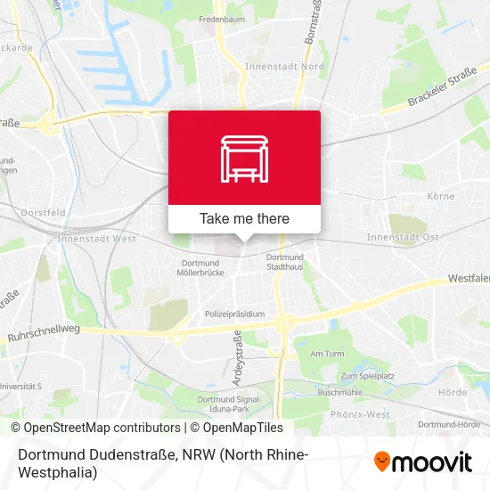 Карта Dortmund Dudenstraße