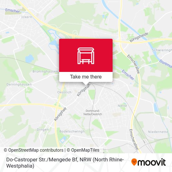 Do-Castroper Str./Mengede Bf map