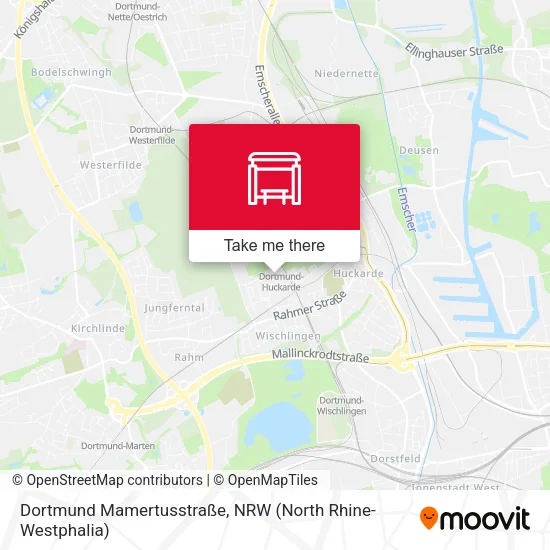 Карта Dortmund Mamertusstraße
