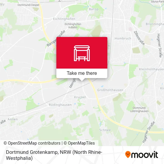 Карта Dortmund Grotenkamp
